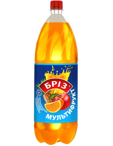 2 Напій Бріз Смак карамболю, лимону та лайму  2л