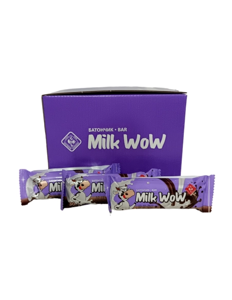 24шт*40г (ЖЛ) Батончик "Мілк Вау"
