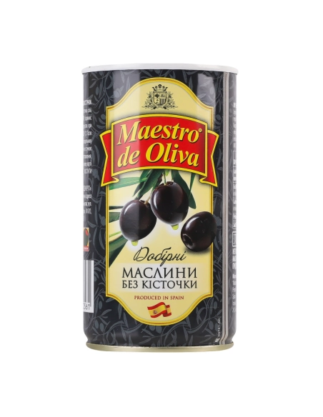 561_ Масслини відбірні без кістчки ТМ ``Маестро де Оліва`` 360г ж/б