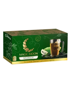 645_Чай зелений ``Soursop`` TM ``Magic Moon``` 25 пакетів*1,8г