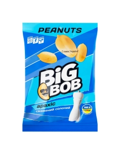 Арахіс смажений солоний 120г*60шт ТМ DIG BOB НШК