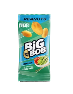 Арахіс смахений солоний зі смаком Васабі ТМ DIG BOB 60г