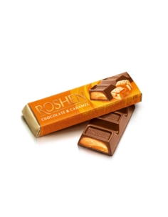 БАТОН ROSHEN мол-шок з карамельною начинкою ВКФ 40г/180шт ДС