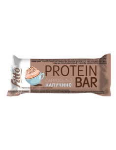 Батончик глазурований "Протеїн" з ароматом капучіно ТМ "Fitto Light"