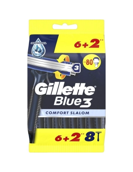 Бритви одноразові Gilet Blue з Слалом Комфорт, шт