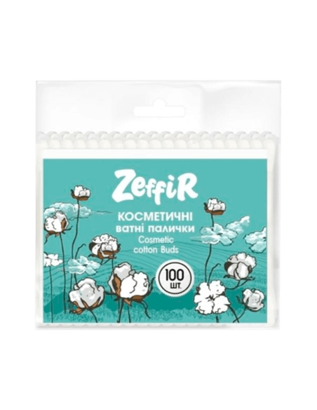 Ватні палички косметичні  "Zefifir" 100шт