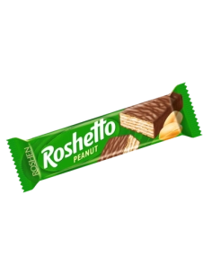 ВАФЕЛЬНІ БАТОНЧИКИ Roshetto  Peanut ВКФ 34г/25шт