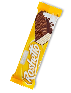 ВАФЕЛЬНІ БАТОНЧИКИ Roshetto milk ВКФ 34г/25шт