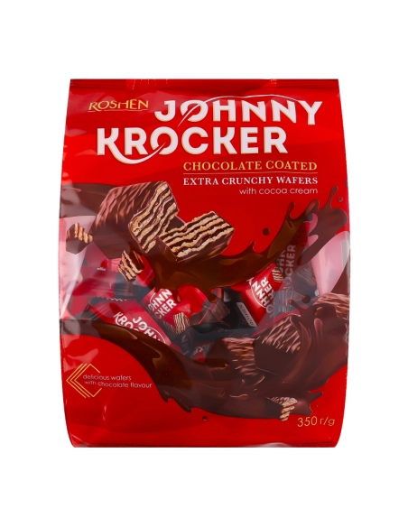 ВАФЛІ Johnny Krocker choco ВКФ 350г/12шт