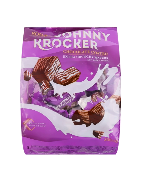 ВАФЛІ Johnny Krocker milk ВКФ 350г/12шт